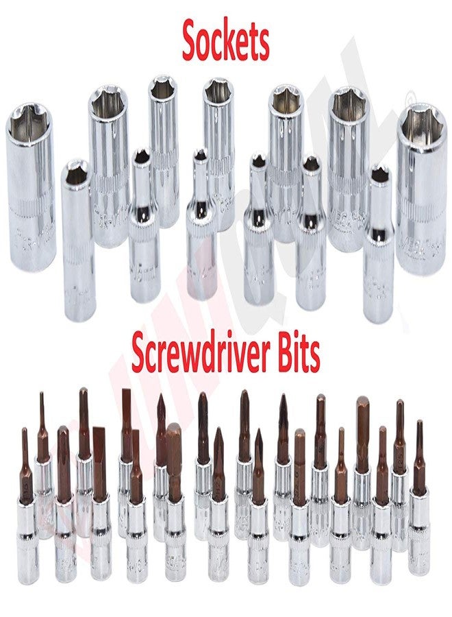 Moolten 46 In 1 Pcs Wrench Tool Kit & Screwdriver And Socket Set, Best Material - Image 2